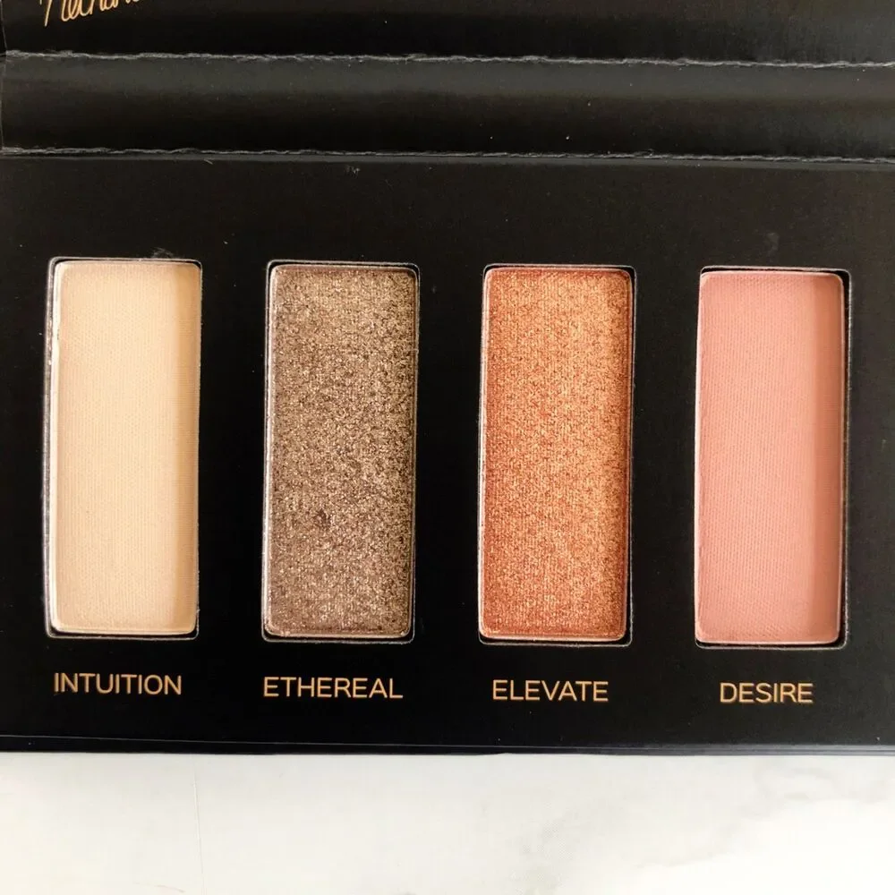 NIB Karmela Defiance Nude Eyeshadow Palette & Silk Matte Lipstick in Divine